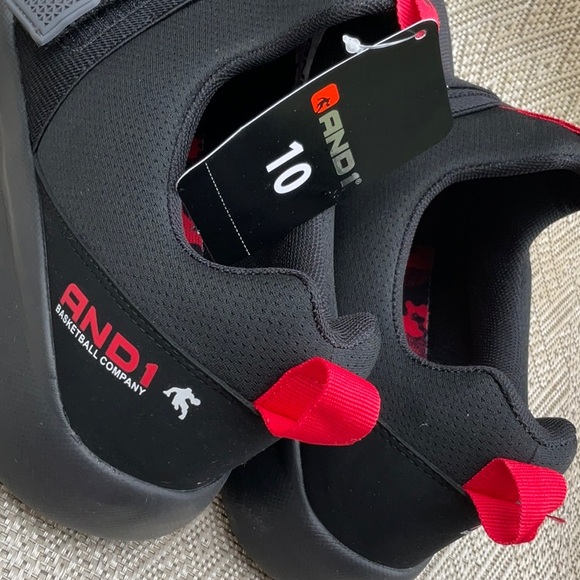 And1 Coach 3.0 Black Mens Sneakers Size 10 NWT - Picture 7 of 9